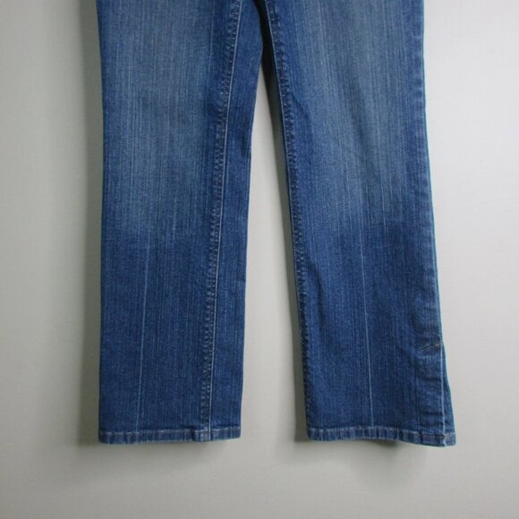 Ann Taylor Loft Jeans 2P Bootleg Embroidered - Picture 5 of 14